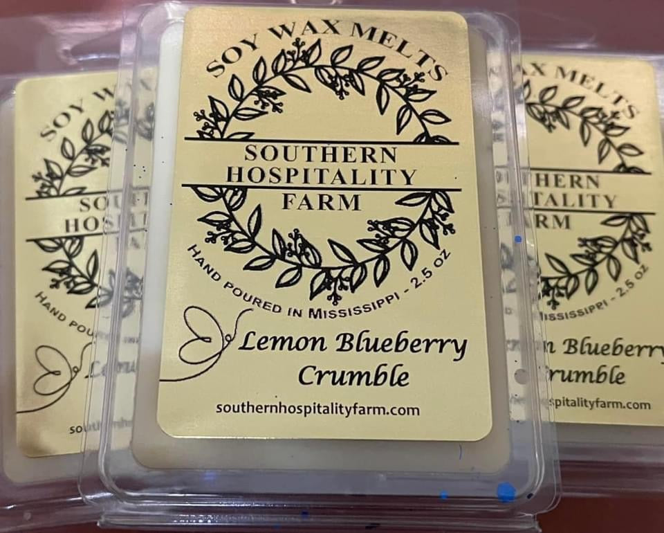 Lemon Blueberry Crumble - Highly Scented Wax Melts
